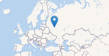 Mapa Rusko