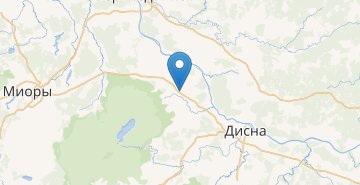 地图 Turkovo, Miorskiy r-n VITEBSKAYA OBL.