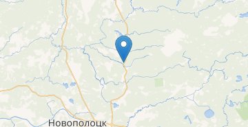 Map Sestrenki, Polockiy r-n VITEBSKAYA OBL.
