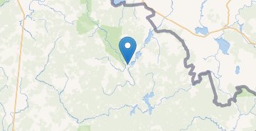 Map Mezha, Gorodokskiy r-n VITEBSKAYA OBL.