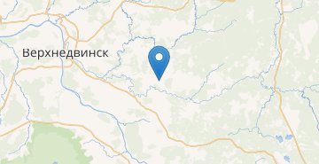 Map Antonovo, Verhnedvinskiy r-n VITEBSKAYA OBL.
