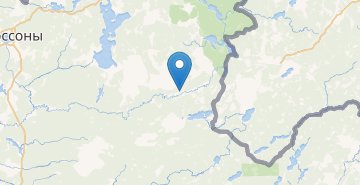 Map Krasnopole, Rossonskiy r-n VITEBSKAYA OBL.