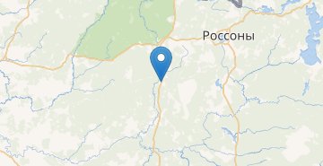 Mapa Golovchicy, Rossonskiy r-n VITEBSKAYA OBL.