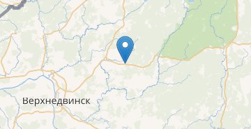 Mapa SGelegovo, VERHNEDVINSK Verhnedvinskiy r-n VITEBSKAYA OBL.