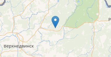 Map Seledcovo, povorot, Verhnedvinskiy r-n VITEBSKAYA OBL.