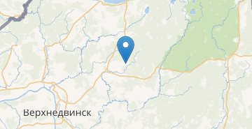Mapa Starosele, Verhnedvinskiy r-n VITEBSKAYA OBL.