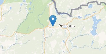 Map Kazimirovo, povorot, Rossonskiy r-n VITEBSKAYA OBL.