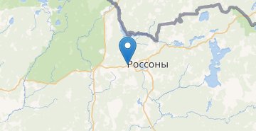 Map Uschelepki, Rossonskiy r-n VITEBSKAYA OBL.