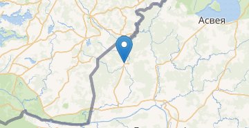 Карта Росица, Верхнедвинский р-н ВИТЕБСКАЯ ОБЛ.