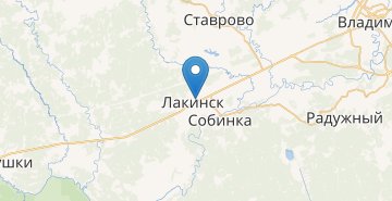 Карта Лакинск