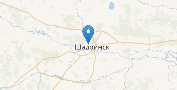 Мапа Шадринск