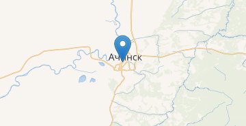 Карта Ачинск