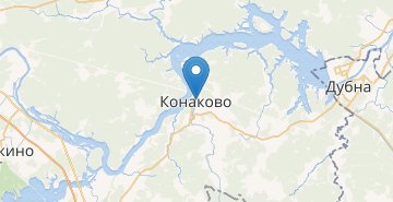 Mapa Konakovo, Tverskaya obl