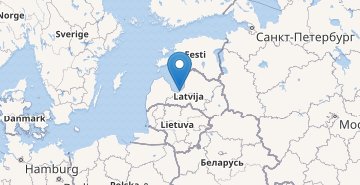 地图 Latvia