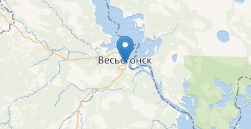 Mapa Vesyegonsk
