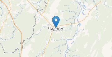 Карта Чудово, Новгородская обл