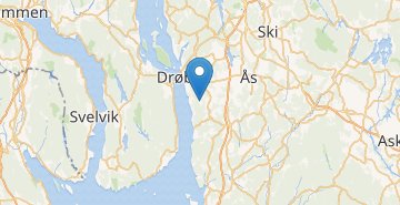 地图 Solberg, Akershus
