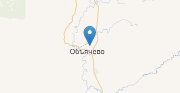 Карта Объячево