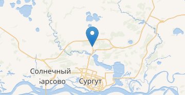 Карта Сургут аэропорт