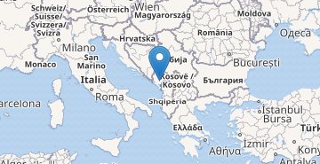 地图 Montenegro
