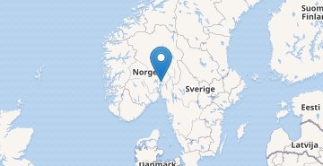 Mapa Norwegia
