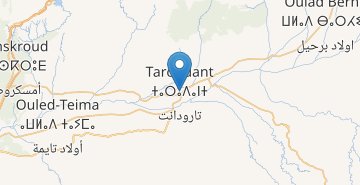 Mapa Taroudant
