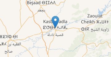 地图 Kasba Tadla