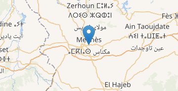 Mapa Meknes