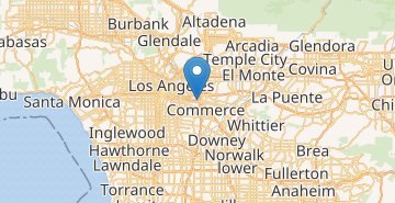 Карта Лос-Анджелес