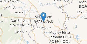 地图 Sidi Kacem