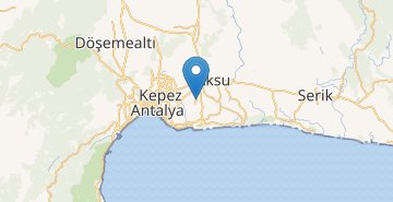 Mapa Antalya Airport