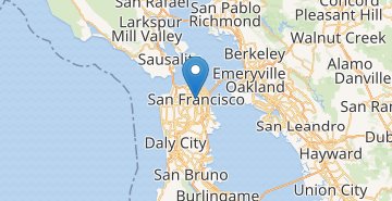 地图 San Francisco