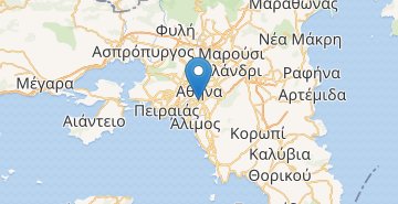 Mapa Atheny