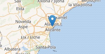 地图 Alicante