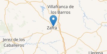 Mapa Zafra