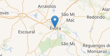 Карта Эвора