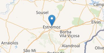 Map Estremoz