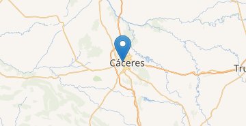 Map Caceres