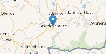 地图 Castelo Branco