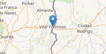 地图 Vilar Formoso