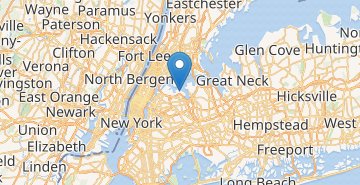 地图 New York airport LaGuardia