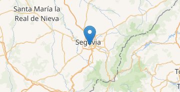 Мапа Сеговія