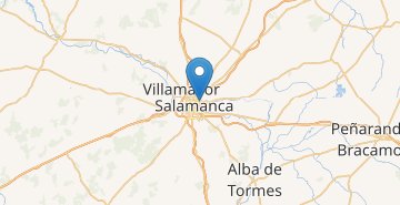 Карта Саламанка
