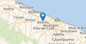 地图 Bitonto