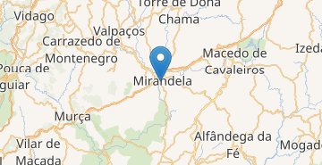 地图 Mirandela
