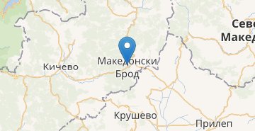 地图 Makedonski-Brod