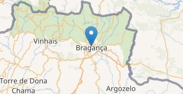 地图 Bragança
