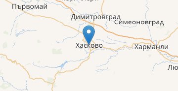 Map Haskovo