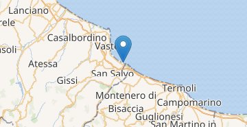 地图 San Salvo Marina