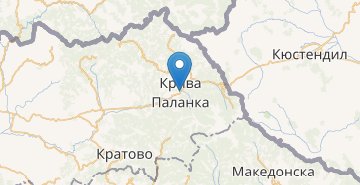 地图 Kriva palanka